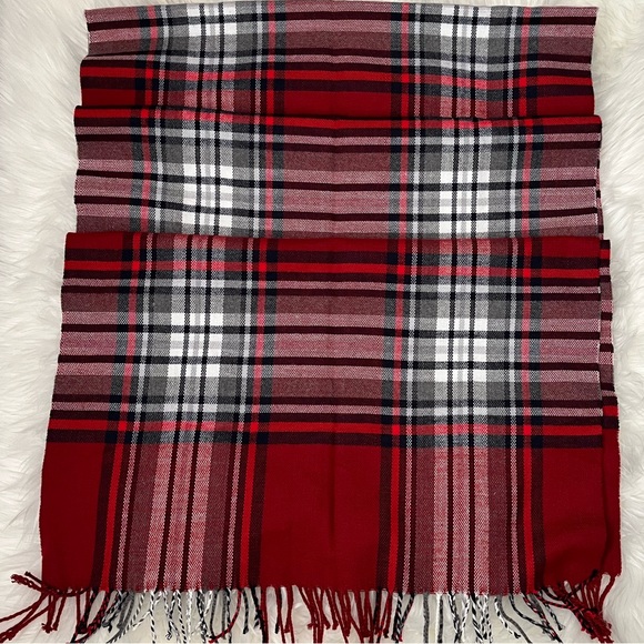 *NWOT* Banana Republic Plaid Scarf - Picture 2 of 3